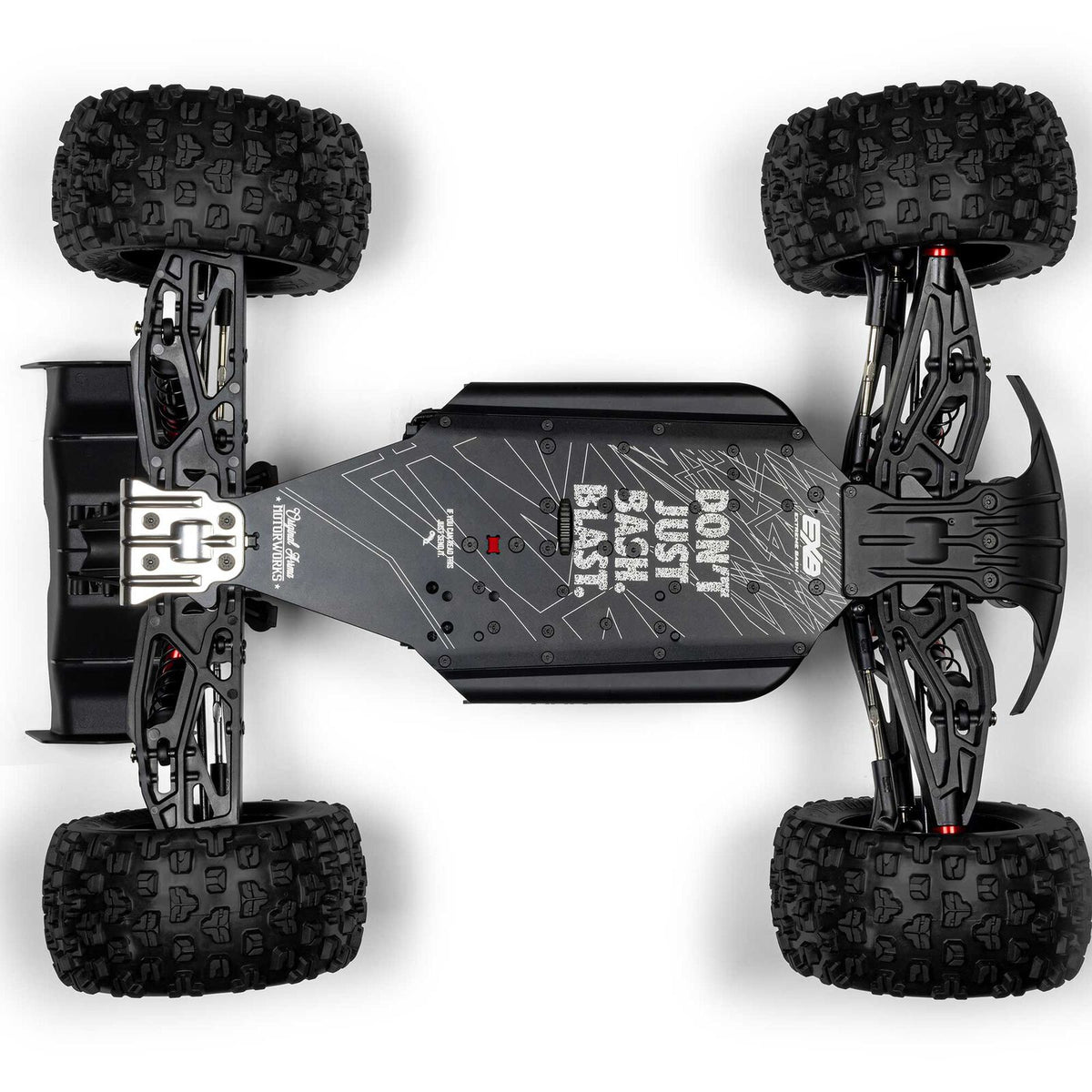 ARRMA 1/8 Kraton 6S, EXB, BLX V6 (Requires battery & charger): Black (ARA8708V6T1)