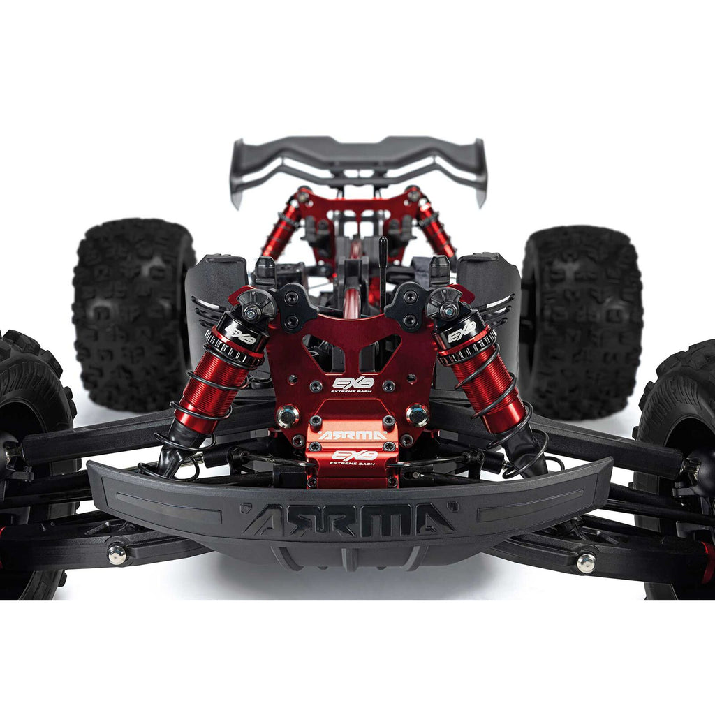 ARRMA 1/8 Kraton 6S, EXB, BLX V6 (Requires battery & charger): Black (ARA8708V6T1)