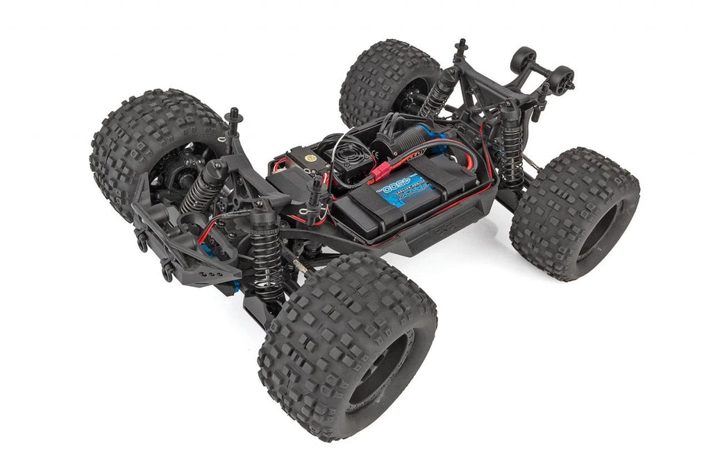 Associated RIVAL MT10 1/10 Scale RTR Electric Brushless 4WD Monster Truck V2, Red Team (ASC20518)