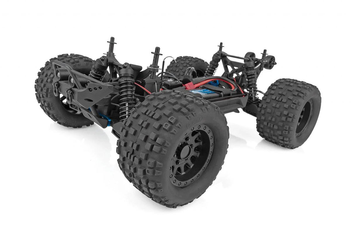 Associated RIVAL MT10 1/10 Scale RTR Electric Brushless 4WD Monster Truck V2, Red Team (ASC20518)