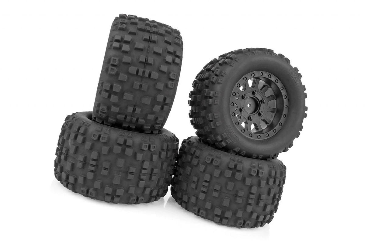 Associated RIVAL MT10 1/10 Scale RTR Electric Brushless 4WD Monster Truck V2, Red Team (ASC20518)