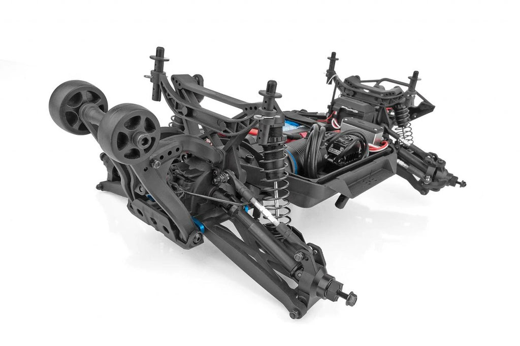 Associated RIVAL MT10 1/10 Scale RTR Electric Brushless 4WD Monster Truck V2, Red Team (ASC20518)