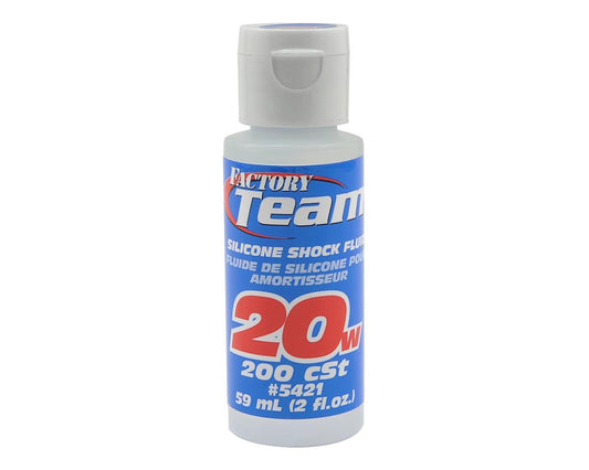 Factory Team Silicone Shock Fluid, 20Wt (200 cSt) 2oz