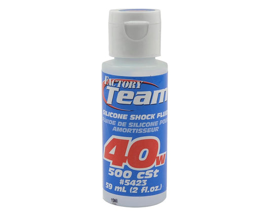 Silicone Shock Fluid, 40Wt (500 cSt) 2oz