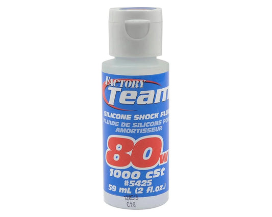 Factory Team Silicone Shock Fluid, 80Wt (1000 cSt) 2oz