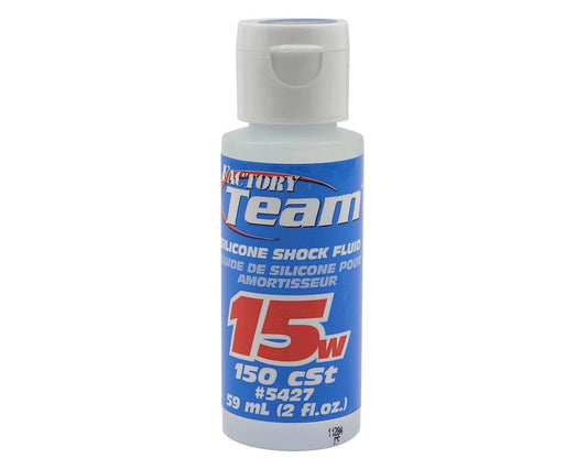 Factory Team Silicone Shock Fluid, 15Wt (150 cSt) 2oz