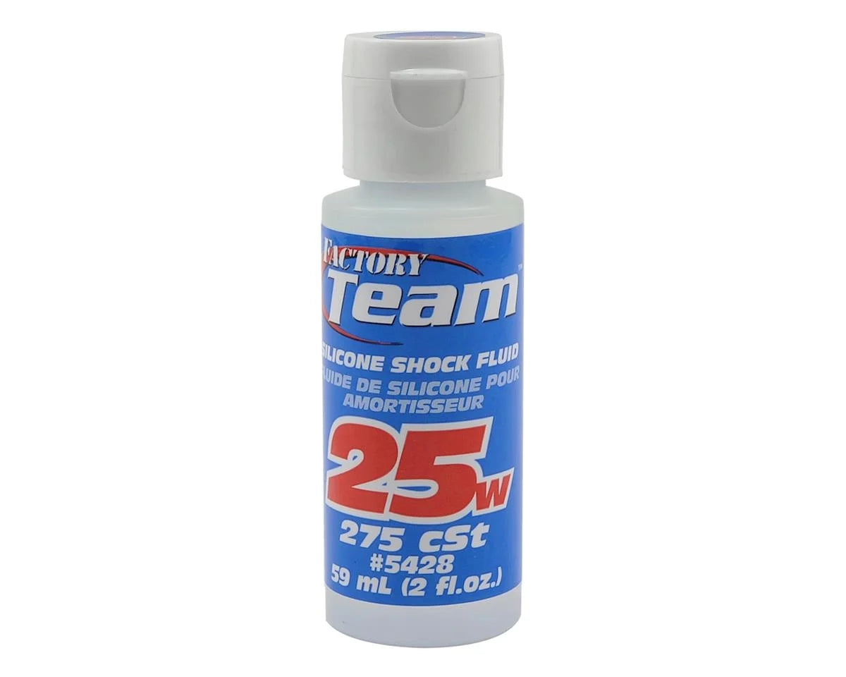 Factory Team Silicone Shock Fluid, 25Wt (275 cSt) 2oz