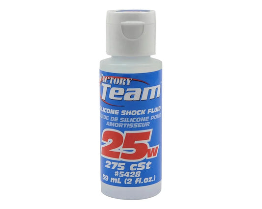 Factory Team Silicone Shock Fluid, 25Wt (275 cSt) 2oz