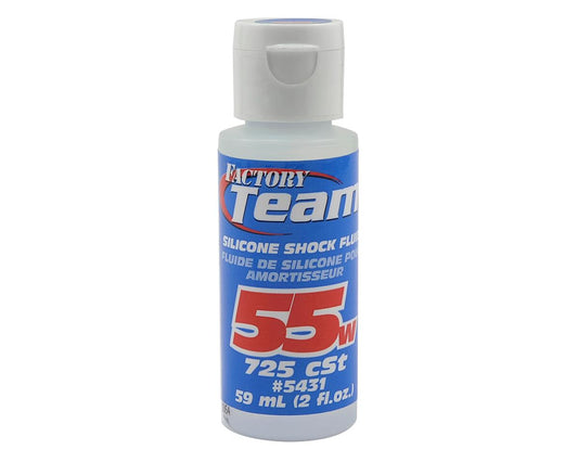 Factory Team Silicone Shock Fluid, 55Wt (725 cSt) 2oz