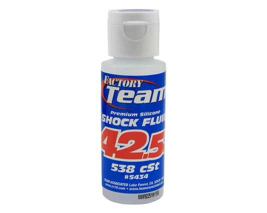 Factory Team Silicone Shock Fluid, 42.5Wt (538 cSt) 2oz