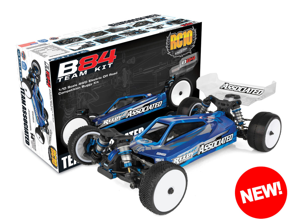1/10 Team Associated RC10B84 Team Kit Blue 4WD (ASC90050)