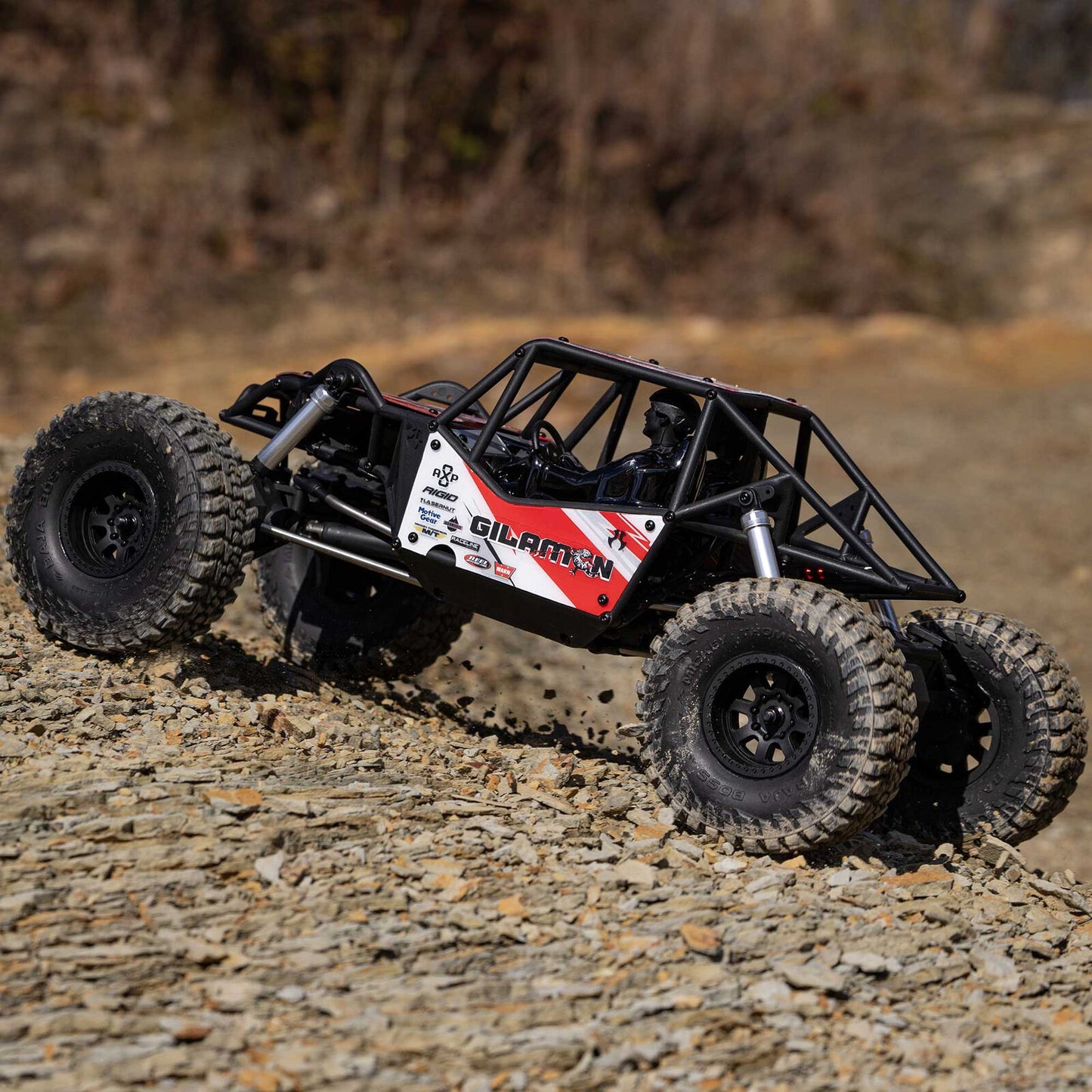 1/8 AXP8 Gilamon 2.2 4WD RTR: Red
