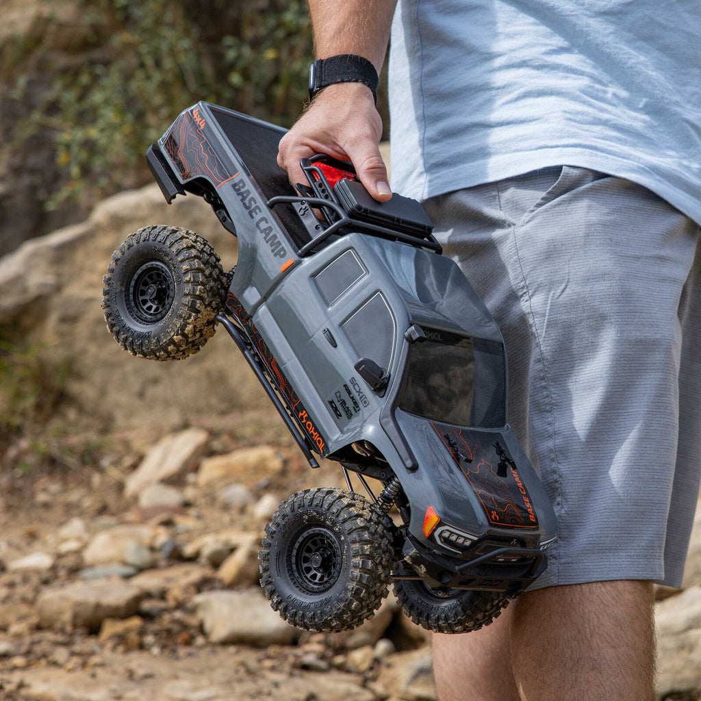 Axial 1/10 4wd SCX10 III Base Camp RTR: Gray (AXI-1375T2)