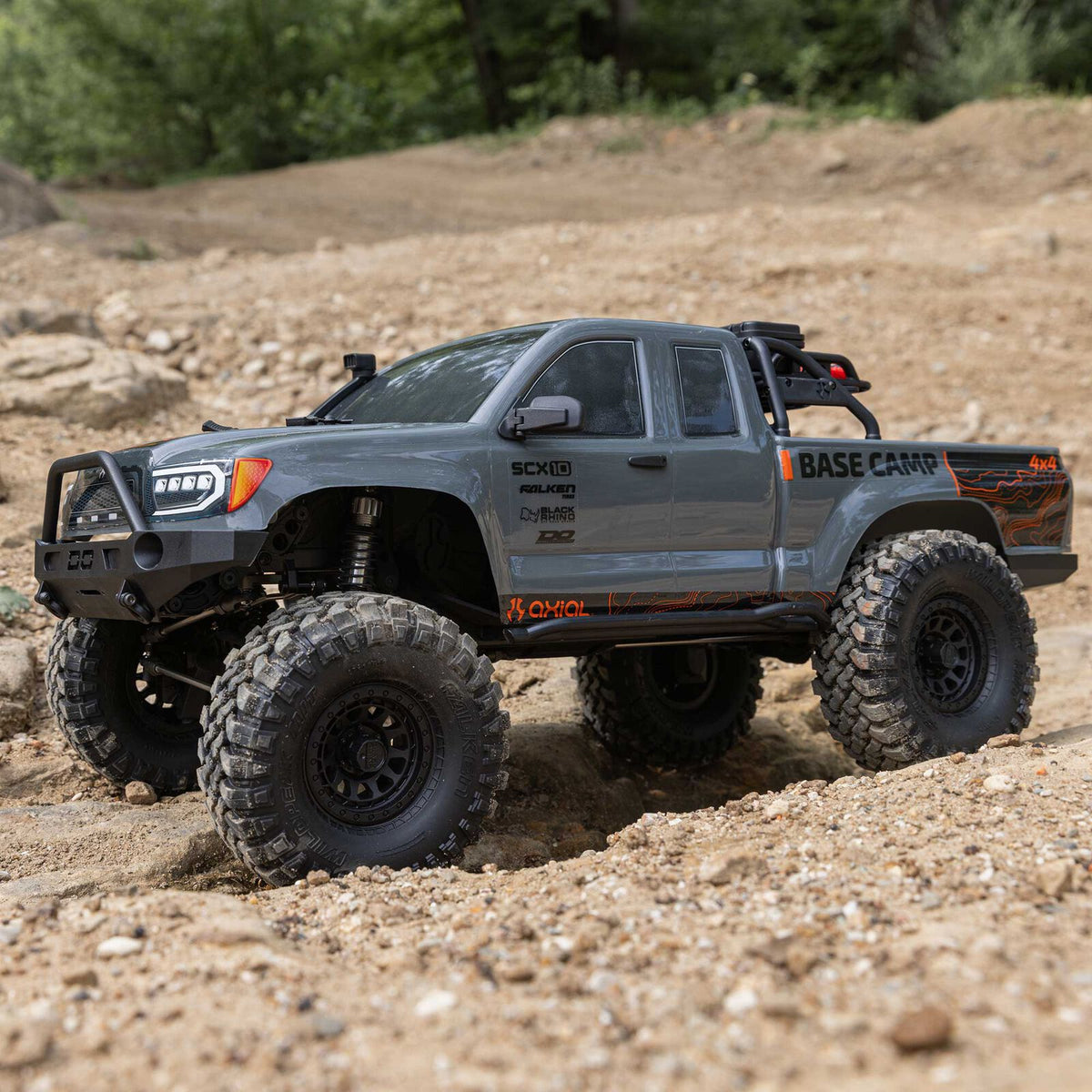 Axial 1/10 4wd SCX10 III Base Camp RTR: Gray (AXI-1375T2)