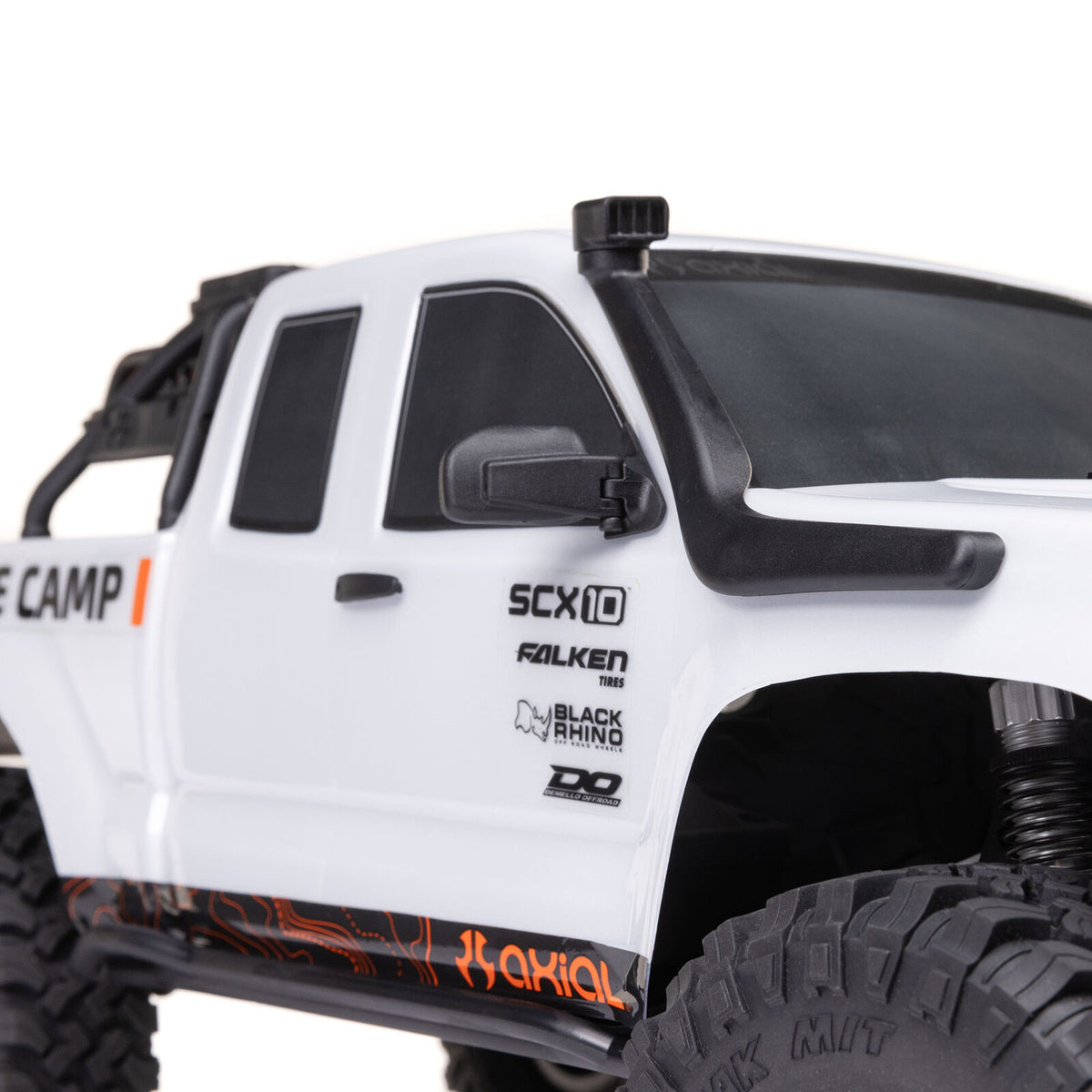 1/10 4wd SCX10 III Base Camp RTR: White