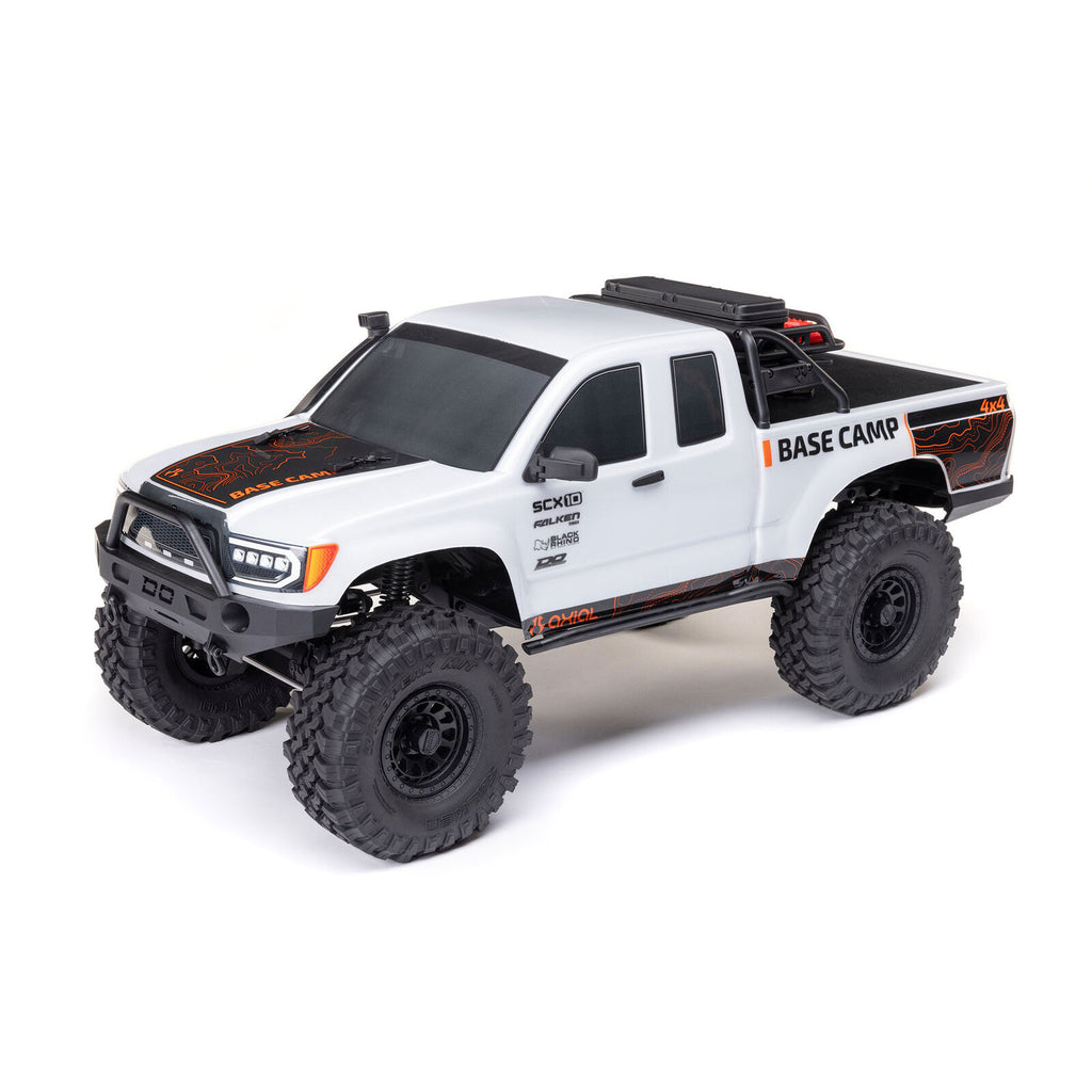 1/10 4wd SCX10 III Base Camp RTR: White