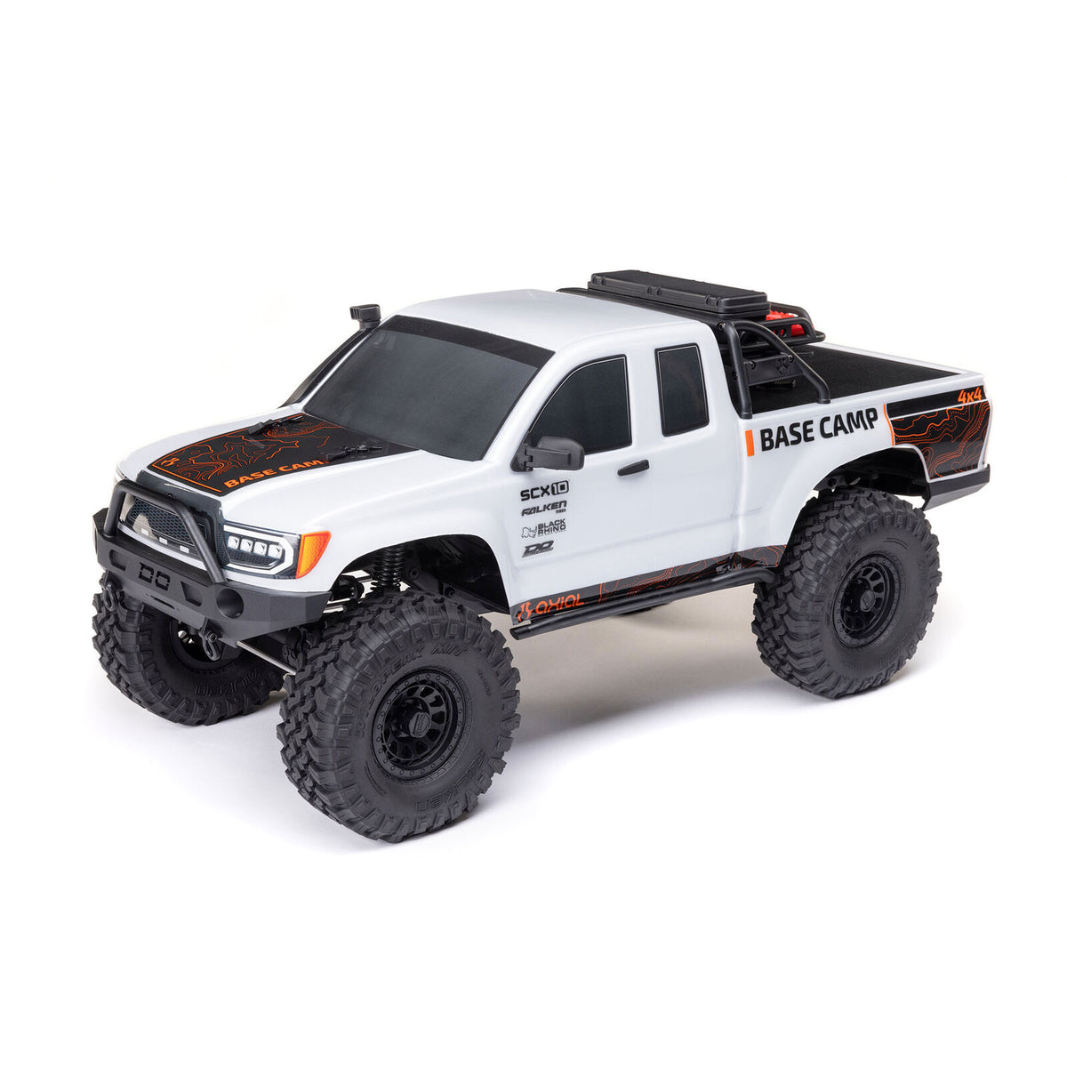 1/10 4wd SCX10 III Base Camp RTR: White
