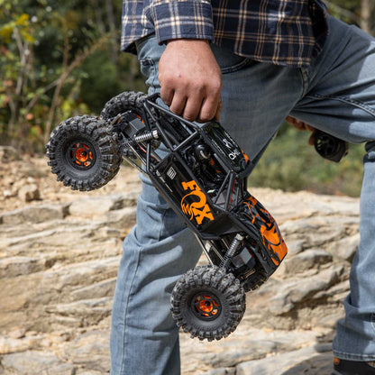 1/10 UTB10 Capra 1.9 4WS 4X4 RTR Brushed Rock Crawler: Orange