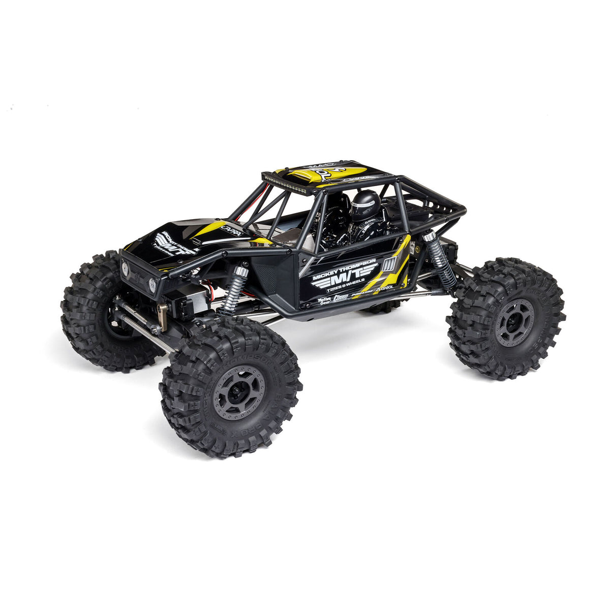 Axial 1/10 UTB10 Capra 1.9 4WS 4x4 RTR Brushed Rock Crawler: Yellow (AXI-1543T2)