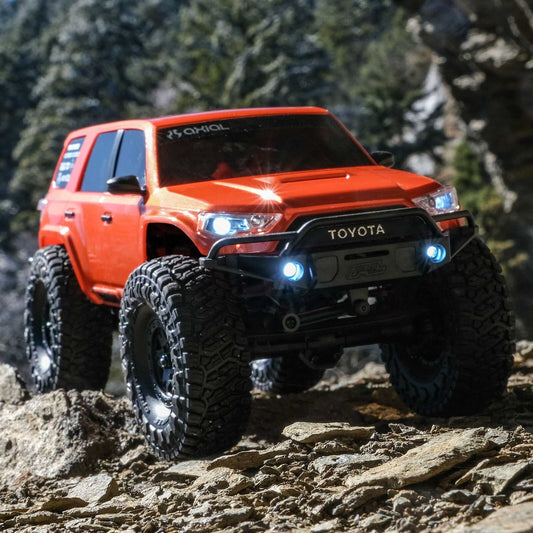 1/24 SCX24 Toyota 4 Runner 4X4 RTR Rock Crawler (Battery & Charger Included), Orange