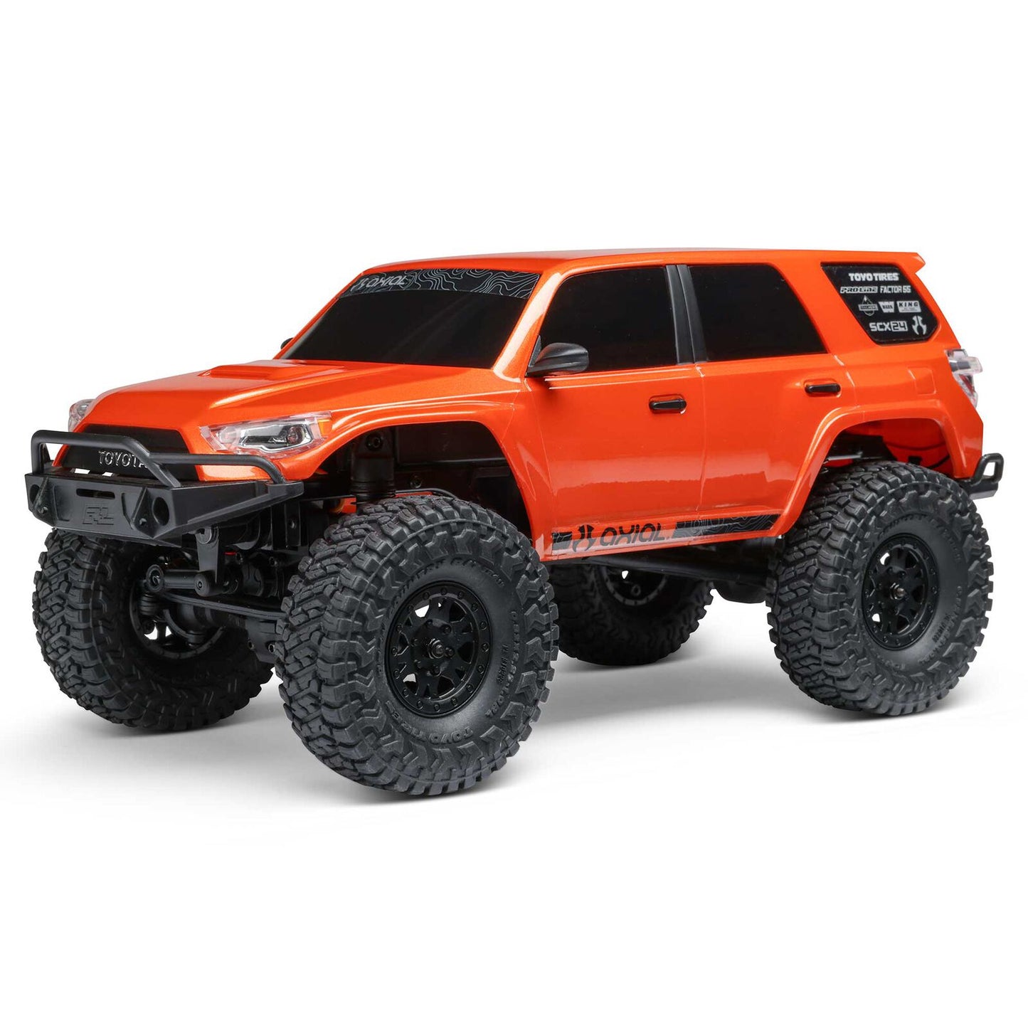 1/24 SCX24 Toyota 4 Runner 4X4 RTR Rock Crawler (Battery & Charger Included), Orange
