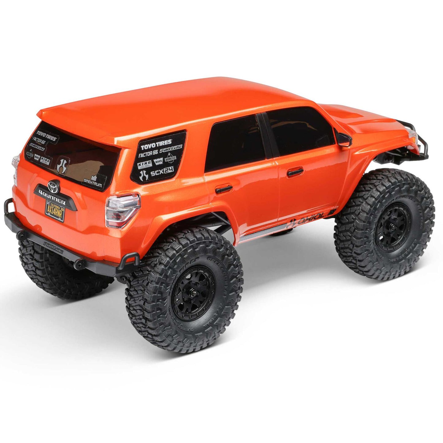 1/24 SCX24 Toyota 4 Runner 4X4 RTR Rock Crawler (Battery & Charger Included), Orange