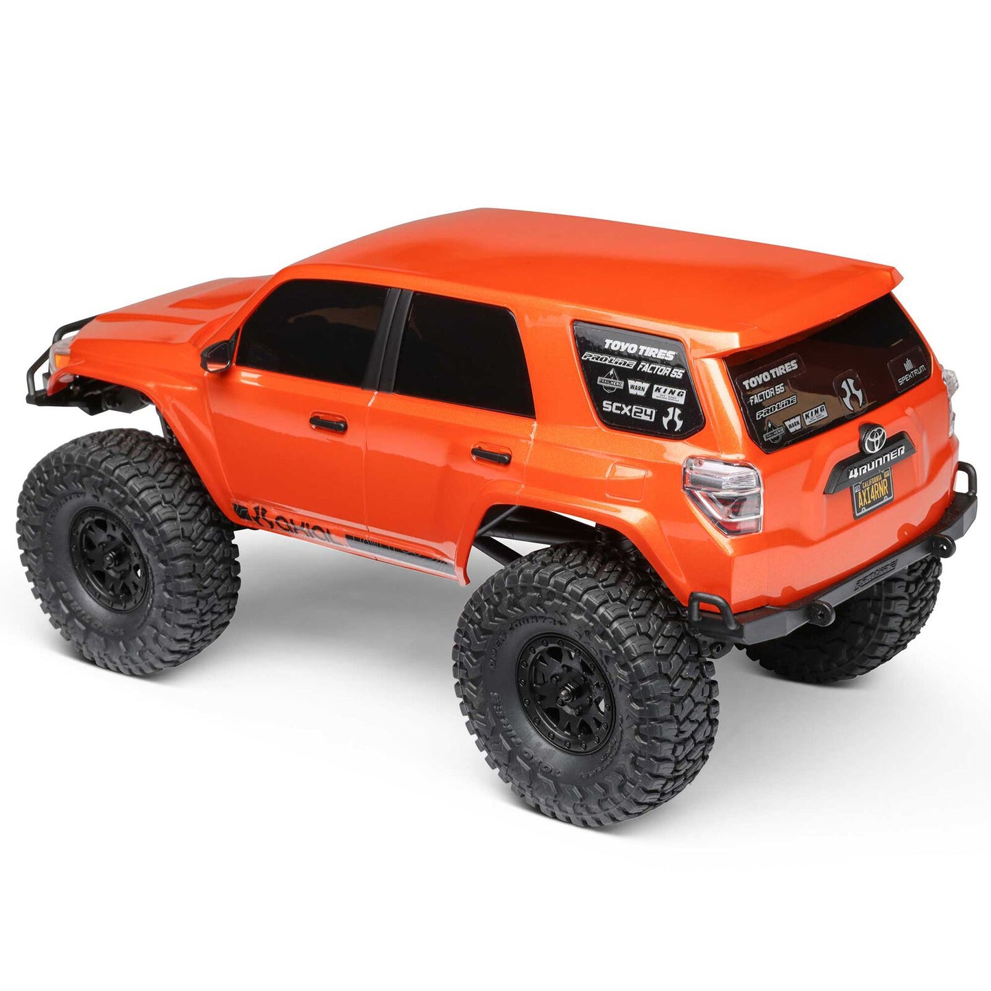 1/24 SCX24 Toyota 4 Runner 4X4 RTR Rock Crawler (Battery & Charger Included), Orange