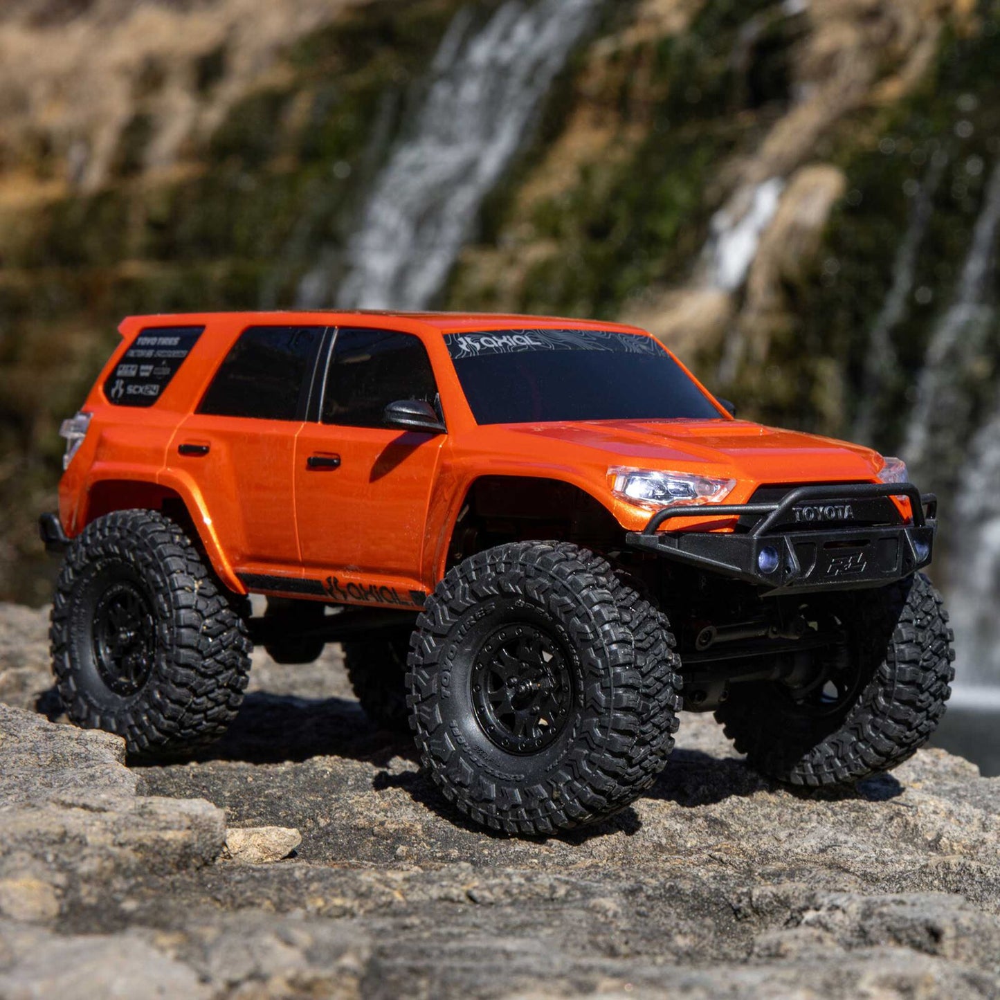 1/24 SCX24 Toyota 4 Runner 4X4 RTR Rock Crawler (Battery & Charger Included), Orange