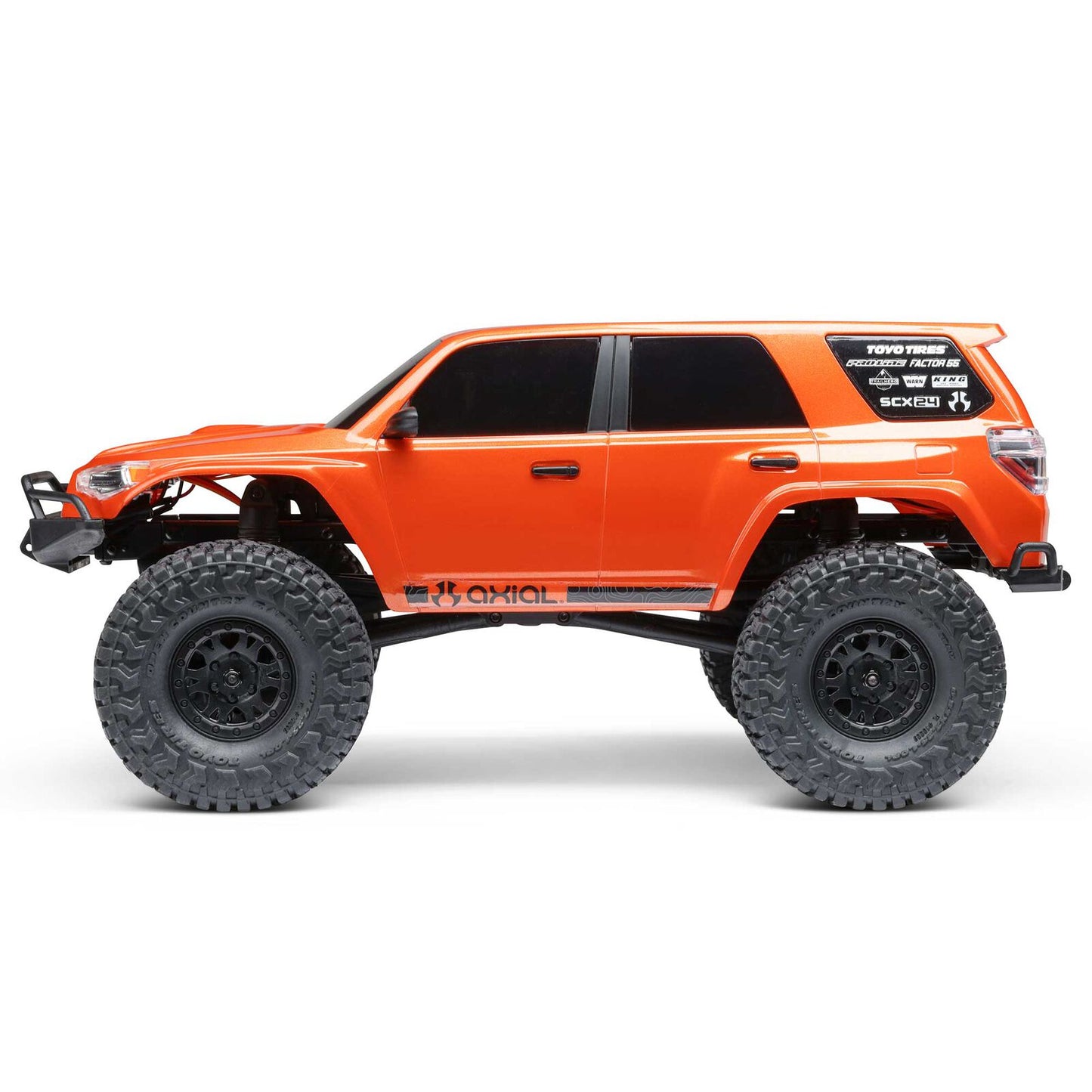1/24 SCX24 Toyota 4 Runner 4X4 RTR Rock Crawler (Battery & Charger Included), Orange