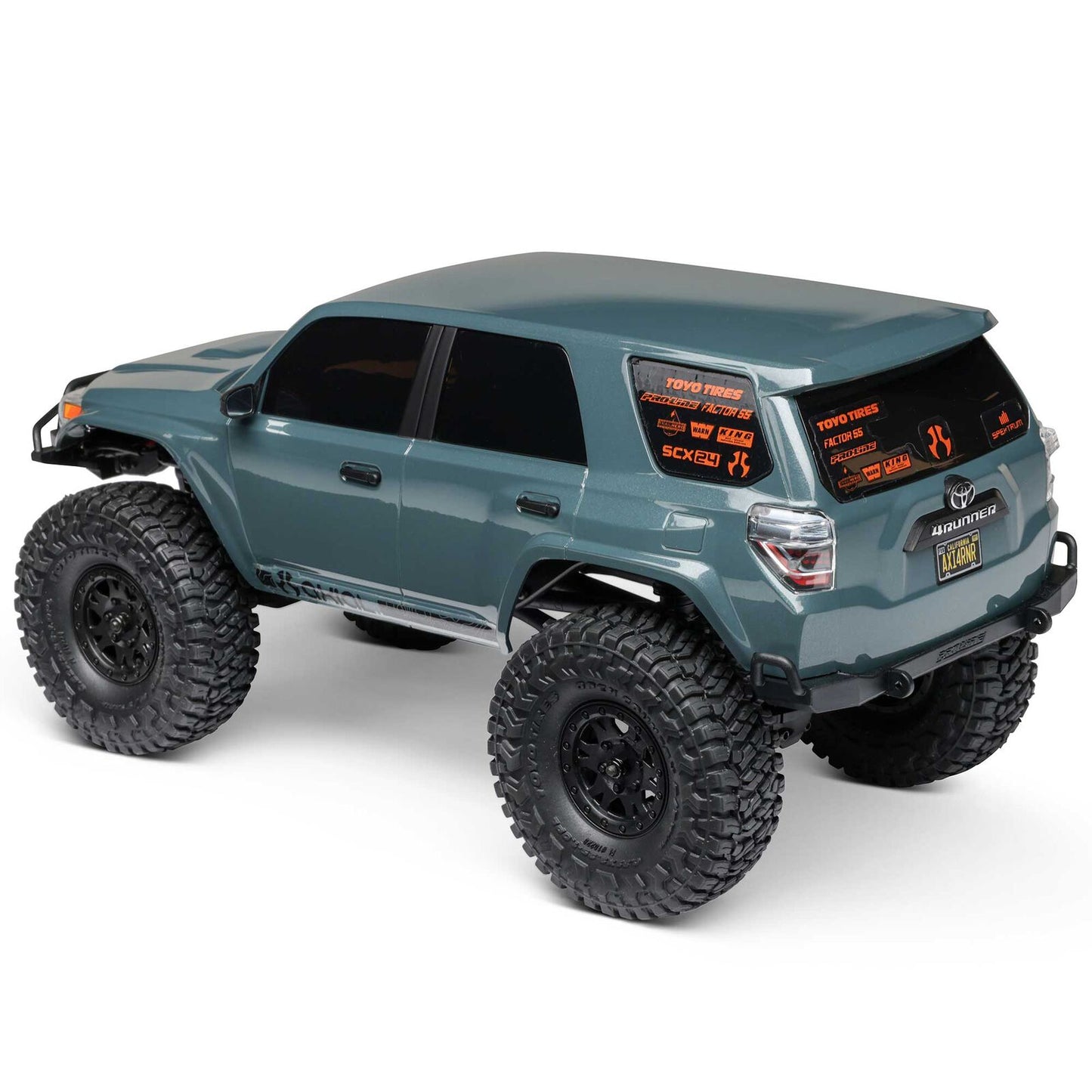 1/24 SCX24 Toyota 4 Runner 4X4 RTR Rock Crawler (Battery & Charger Included), Gray