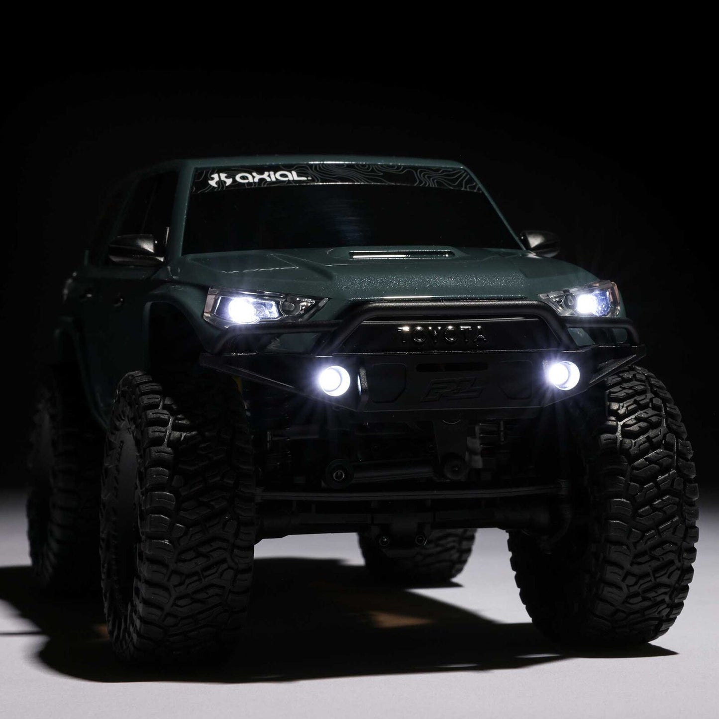 1/24 SCX24 Toyota 4 Runner 4X4 RTR Rock Crawler (Battery & Charger Included), Gray
