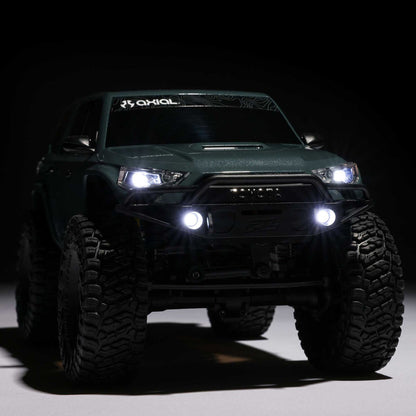1/24 SCX24 Toyota 4 Runner 4X4 RTR Rock Crawler (Battery & Charger Included), Gray