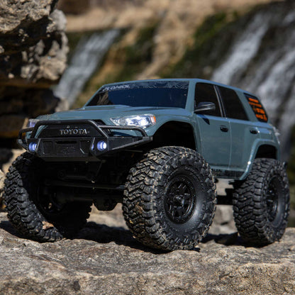 1/24 SCX24 Toyota 4 Runner 4X4 RTR Rock Crawler (Battery & Charger Included), Gray
