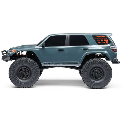 1/24 SCX24 Toyota 4 Runner 4X4 RTR Rock Crawler (Battery & Charger Included), Gray