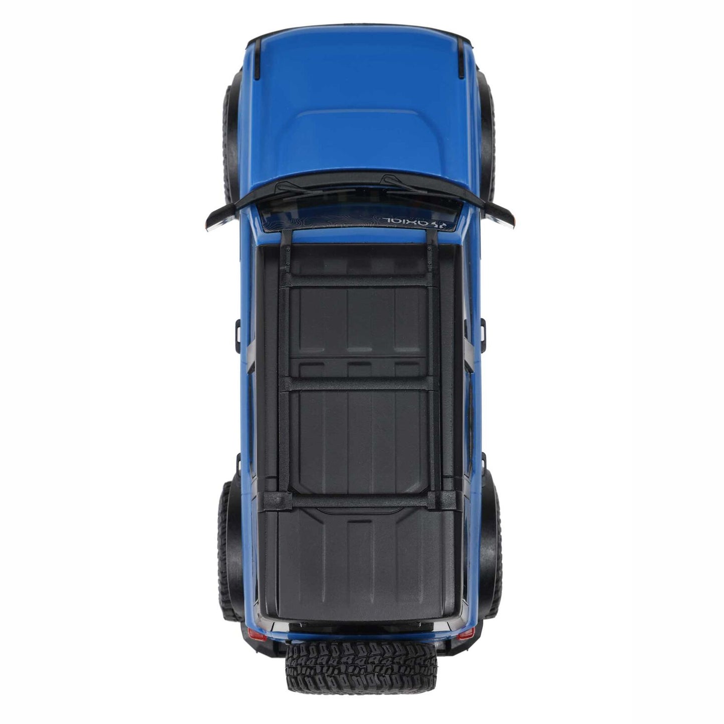 1/30 SCX30 Ford Bronco 4X4 RTR Brushed Rock Crawler (Battery & Charger Included), Blue