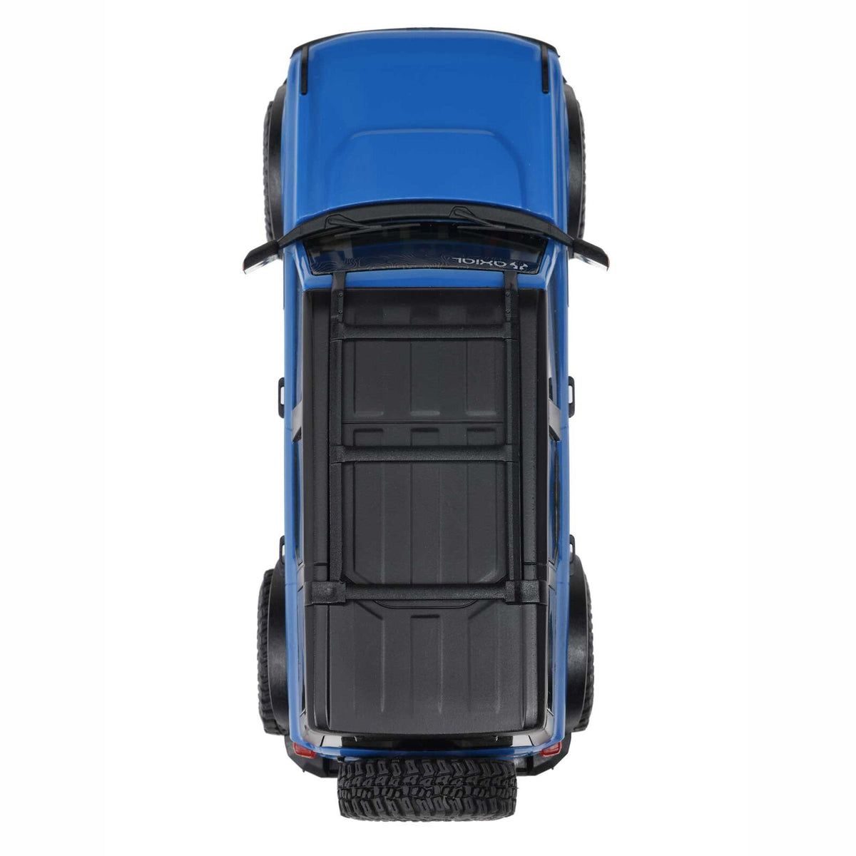 1/30 SCX30 Ford Bronco 4X4 RTR Brushed Rock Crawler (Battery & Charger Included), Blue