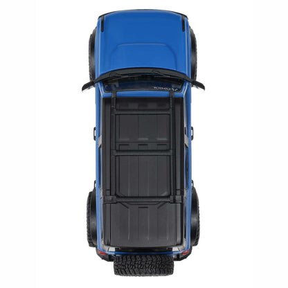 1/30 SCX30 Ford Bronco 4X4 RTR Brushed Rock Crawler (Battery & Charger Included), Blue