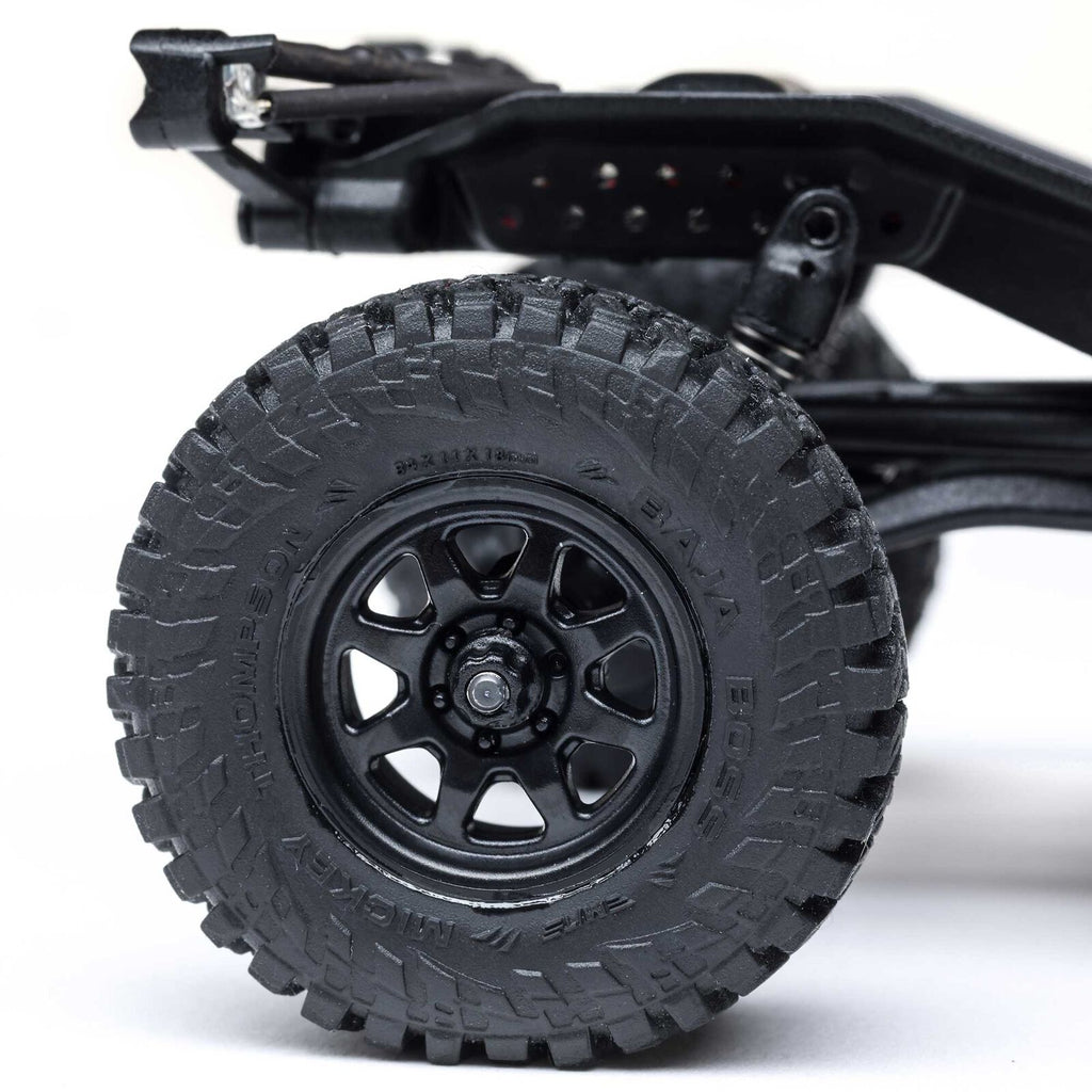 1/30 SCX30 Ford Bronco 4X4 RTR Brushed Rock Crawler (Battery & Charger Included), Gray