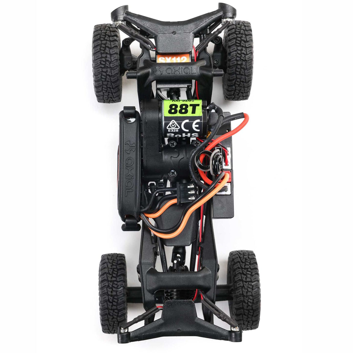 1/30 SCX30 Ford Bronco 4X4 RTR Brushed Rock Crawler (Battery & Charger Included), Blue