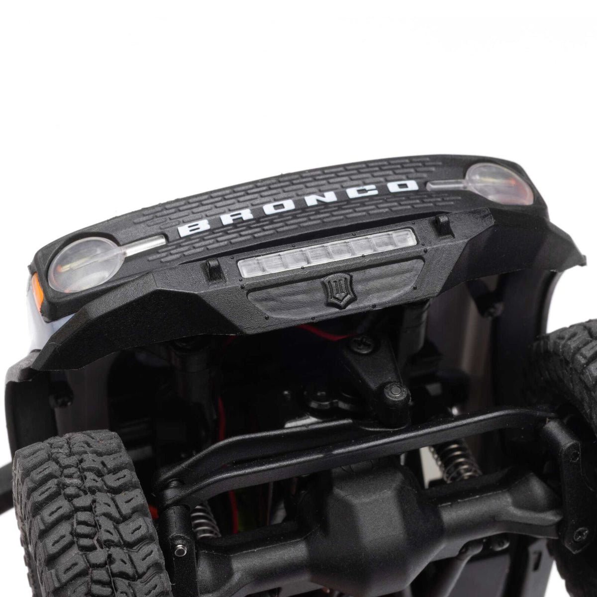1/30 SCX30 Ford Bronco 4X4 RTR Brushed Rock Crawler (Battery & Charger Included), Gray