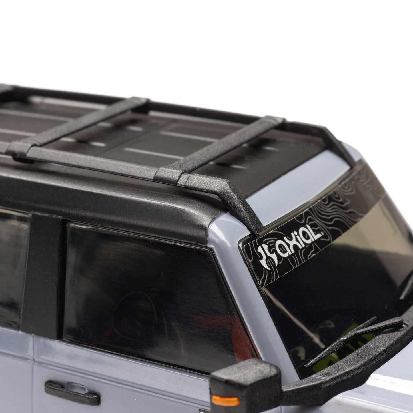 1/30 SCX30 Ford Bronco 4X4 RTR Brushed Rock Crawler (Battery & Charger Included), Gray