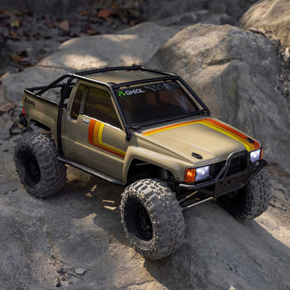 1/10 SCX10 III 1987 Toyota SR5 4X4 RTR Rock Crawler Tan