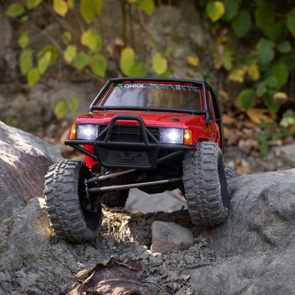 1/10 SCX10 III 1987 Toyota SR5 4X4 RTR Rock Crawler Red