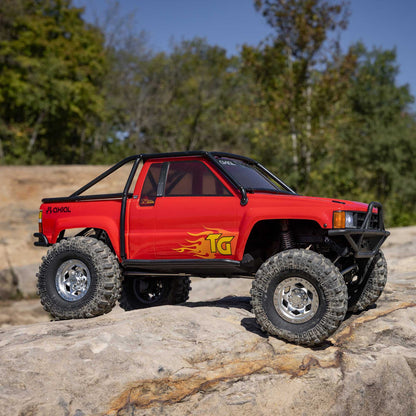 1/10 SCX10 III 1987 Toyota SR5 4X4 RTR Rock Crawler Red