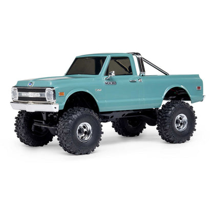 1/30 SCX30 Chevrolet K10 4X4 RTR Rock Crawler (Battery & Charger Included), Green