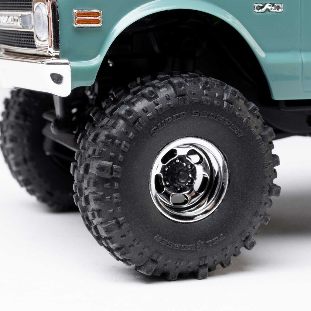 1/30 SCX30 Chevrolet K10 4X4 RTR Rock Crawler (Battery & Charger Included), Green
