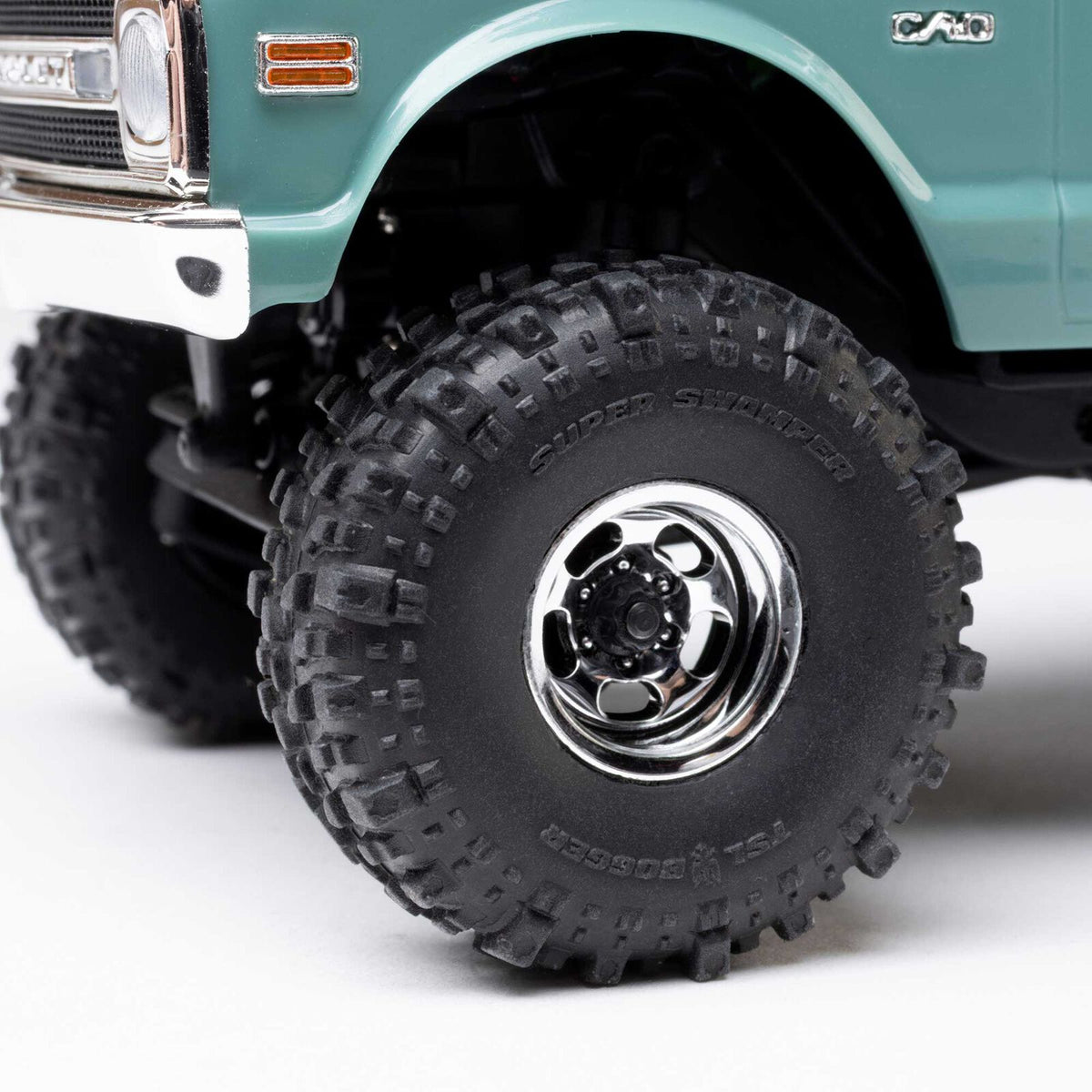 1/30 SCX30 Chevrolet K10 4X4 RTR Rock Crawler (Battery & Charger Included), Green