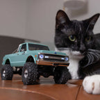 1/30 SCX30 Chevrolet K10 4X4 RTR Rock Crawler (Battery & Charger Included), Green