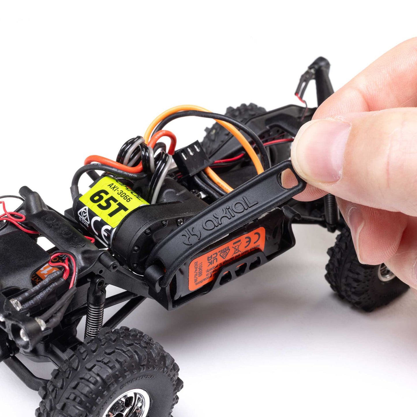 1/30 SCX30 Chevrolet K10 4X4 RTR Rock Crawler (Battery & Charger Included), Black