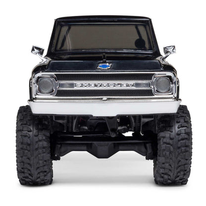 1/30 SCX30 Chevrolet K10 4X4 RTR Rock Crawler (Battery & Charger Included), Black